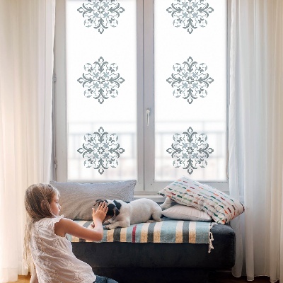 Decorative window film stained glass design Classic ornament