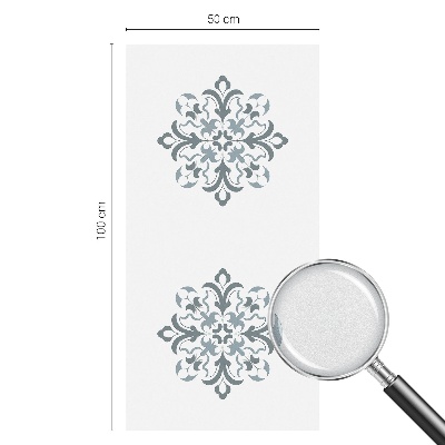 Decorative window film stained glass design Classic ornament