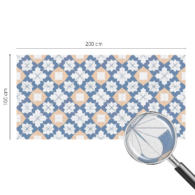 Privacy window film stained glass effect Symmetrical patterns