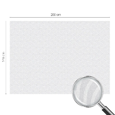 Decorative window film stained glass design Waves of harmony