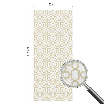 Coloured glass film for windows Geometric patterns