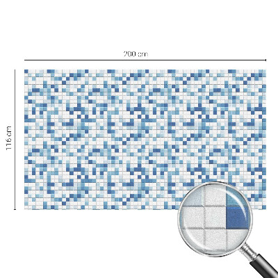 Coloured glass film for windows Tile game