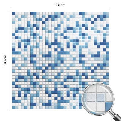 Coloured glass film for windows Tile game