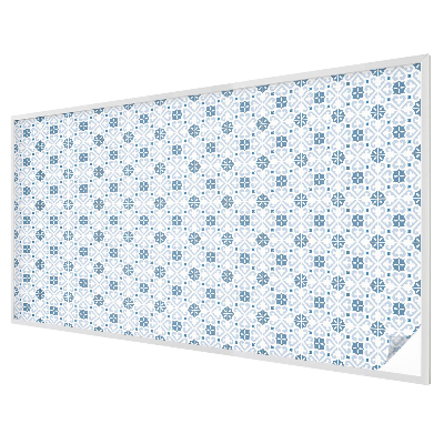 Privacy window film stained glass effect Tiled decorations