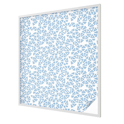 Patterned window film stained glass Geometric patterns