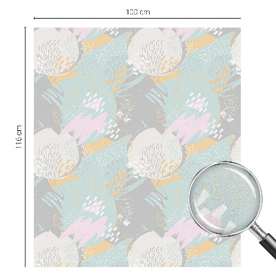 Patterned window film stained glass Abstract harmony