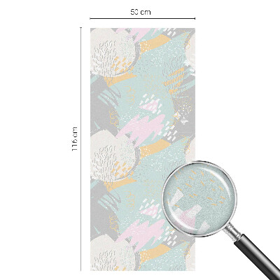 Patterned window film stained glass Abstract harmony