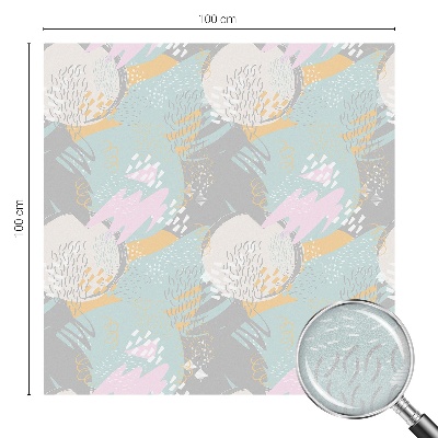 Patterned window film stained glass Abstract harmony