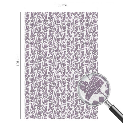 Decorative window film stained glass design Folk motifs