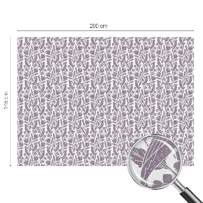 Decorative window film stained glass design Folk motifs