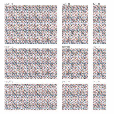 Frosted window film with stained glass pattern A floral feast