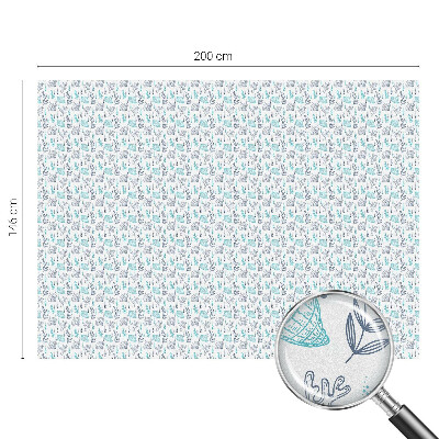 Decorative window film stained glass design Maritime harmony