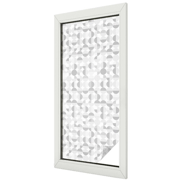 Patterned window film stained glass Geometric patterns