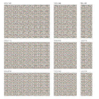 Patterned window film stained glass Fox leaves