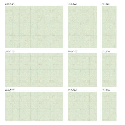 Coloured glass film for windows Geometric mosaic