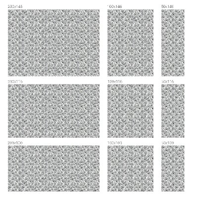 Frosted window film with stained glass pattern Botanical motif