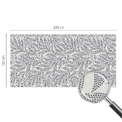 Coloured glass film for windows Leaf drops