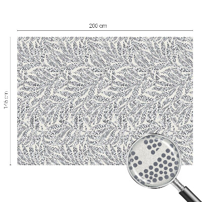 Coloured glass film for windows Leaf drops