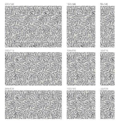 Coloured glass film for windows Leaf drops