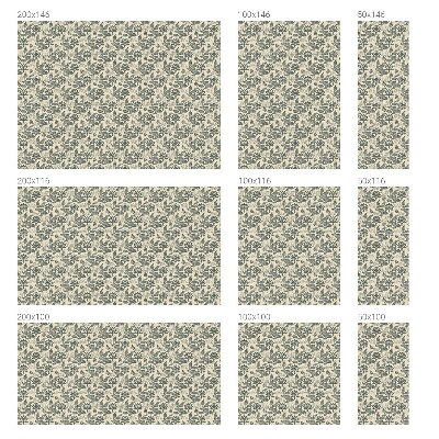 Decorative window film stained glass design Oriental pattern