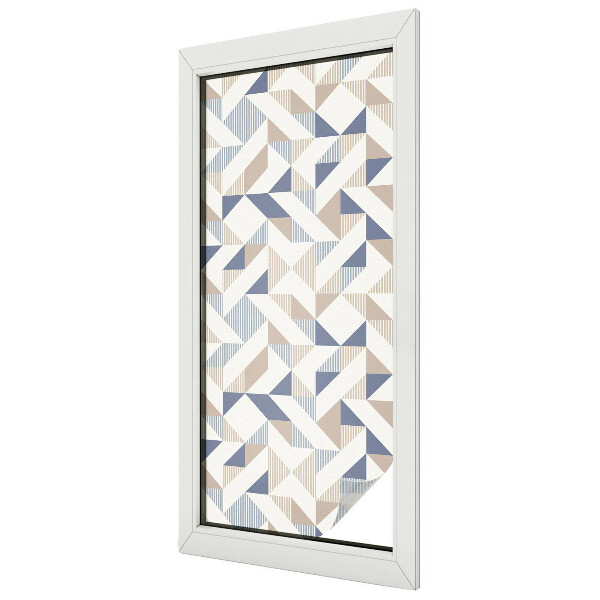 Patterned window film stained glass Geometric patterns