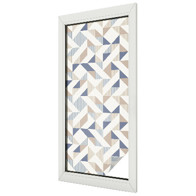 Patterned window film stained glass Geometric patterns