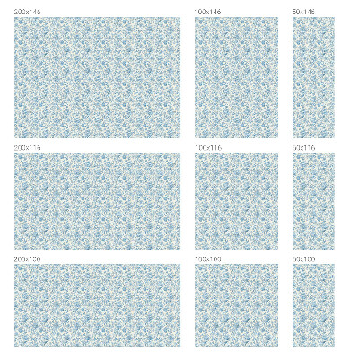 Coloured glass film for windows Floral pattern