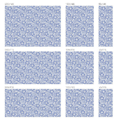 Frosted window film with stained glass pattern Hibiscus flowers