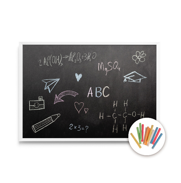 Hanging chalkboard stylish 60x40