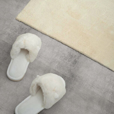 Vinyl tiles Raw concrete pattern