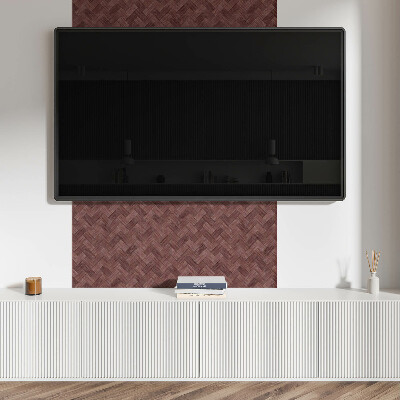 Self adhesive vinyl floor tiles Pattern made of natural weaves