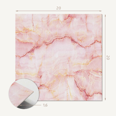 Vinyl tiles Waves on a marble background
