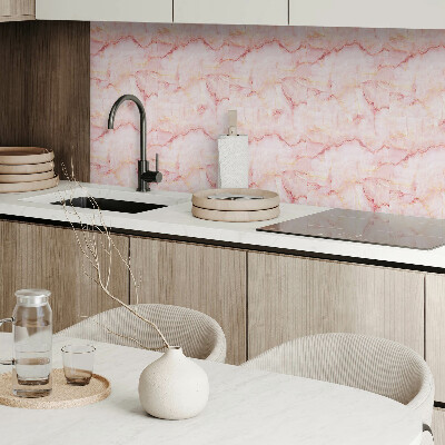 Vinyl tiles Waves on a marble background