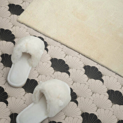 Vinyl tiles Modern pattern with leaves