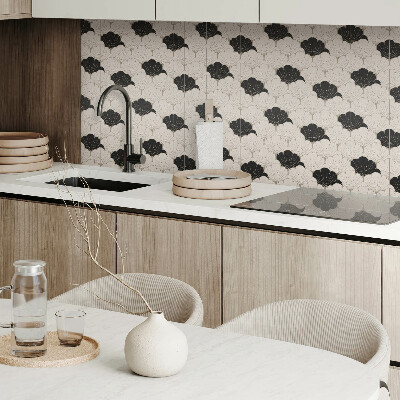 Vinyl tiles Modern pattern with leaves