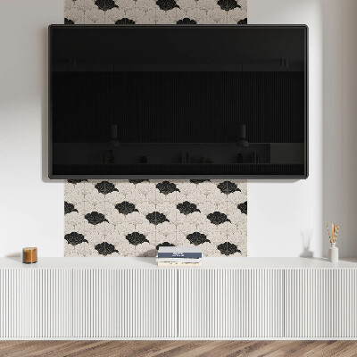 Vinyl tiles Modern pattern with leaves