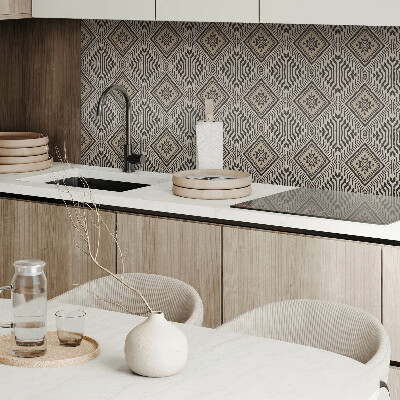 Self adhesive vinyl floor tiles Lines in a modern geometric style