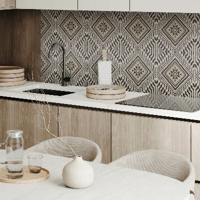 Self adhesive vinyl floor tiles Lines in a modern geometric style