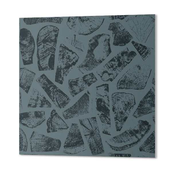 Pvc wall panels Wooden motif in many shapes