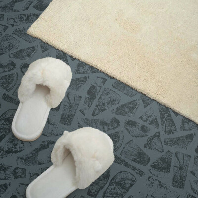 Pvc wall panels Wooden motif in many shapes