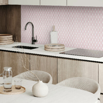 Self adhesive vinyl floor tiles Elegant wavy pattern