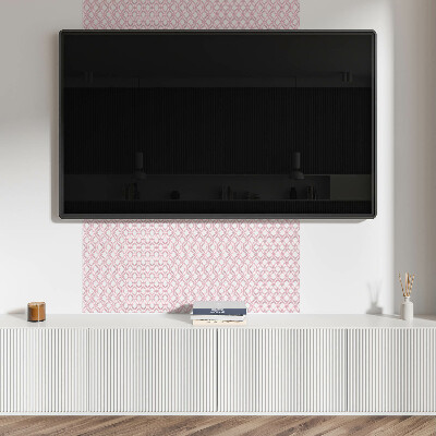 Self adhesive vinyl floor tiles Elegant wavy pattern