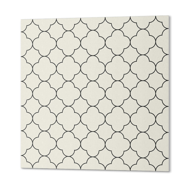 Pvc wall panels Mesh flower motif