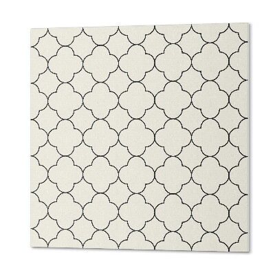 Pvc wall panels Mesh flower motif