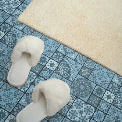 Pvc wall panels Geometry in a mosaic style