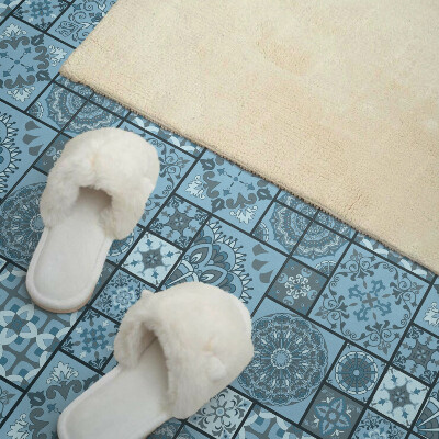 Pvc wall panels Geometry in a mosaic style