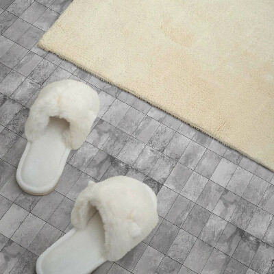 Self adhesive vinyl floor tiles Mosaic pattern with tile details