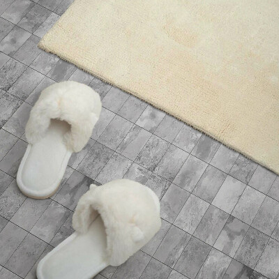 Self adhesive vinyl floor tiles Mosaic pattern with tile details
