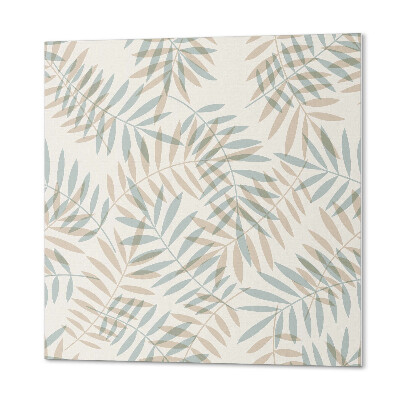 Vinyl tiles Delicate leaf motif