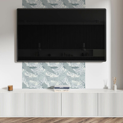 Vinyl tiles Tropical leaf pattern